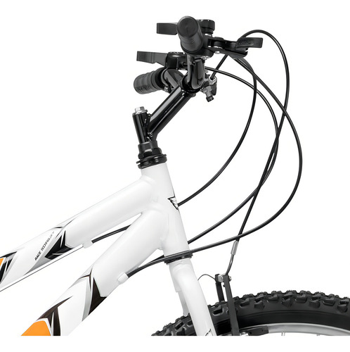 Bicicleta Feminina Adulto Aro 26 Bicolor Ultra Bike Azul Cor Laranja