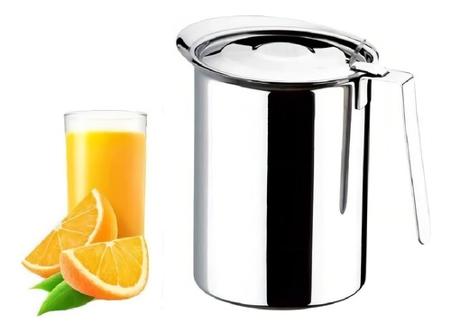 Jarra De Inox Com Tampa 2 Litros Preserva Sabor - Art'inox