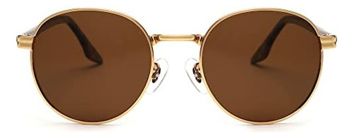 Gafas De Sol Polarizadas Redondas Retro Jim Halo, Gafas De S