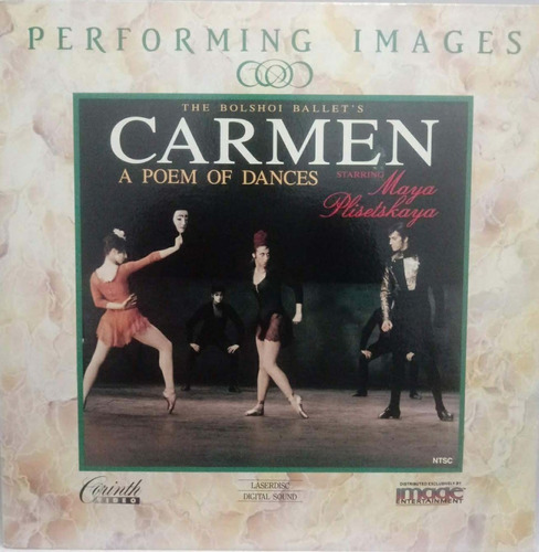 Laserdisc - The Bolshoi Ballet's Carmen A Poem Of Dances