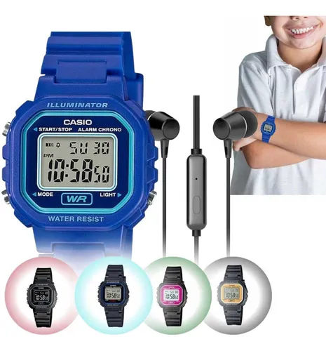 Reloj casio niño azul hotsell