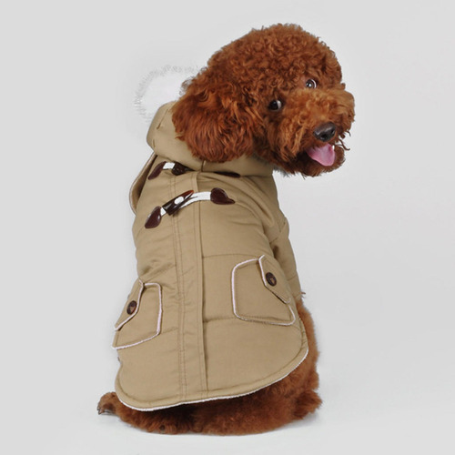 Traje De Fiesta De Mascotas Khaki_m Traje De Fiesta De Mascotas Khaki_m