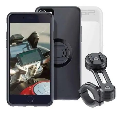 Kit Soporte Celular Sp Connect Case iPhone XR/11 Moto Bundle