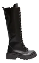 Comprar Borcegos De Mujer Botas Bucanera Caña Larga Sol Bym Shoes