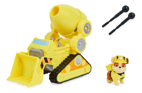 Paw Patrol Deluxe Rubble - Juguete De Figura De Acción Col.