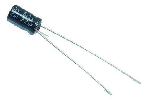 Pack X5 Capacitor Electrolitico 22uf X 6.3v (elegir Tamaño)