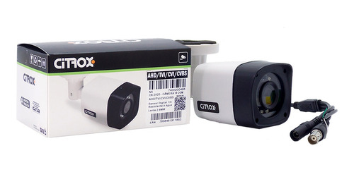 Imagem 2 de 4 de Câmera Segurança 4x1 Ahd Cvi Tvi Citrox Ppa Cx2920 4 Pçs
