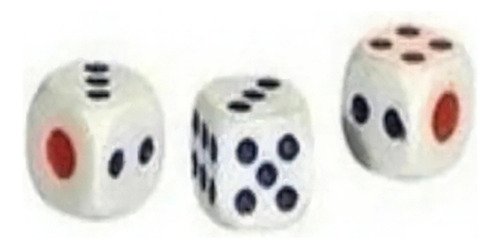 Jogo De Baralho Com 3 Dados Poker Truco 54 Cartas De Papel