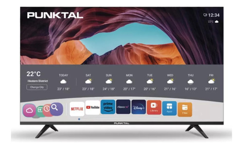 Televisor Tv Punktal Fhd Frameless Smart 40 Pk-40 Wos Jhc