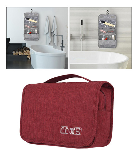 Neceser Colgante De Viaje Con Gancho Bolsa De Ducha Para