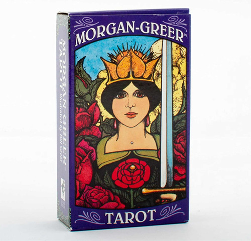 Morgan Greer Tarot Deck Original Stock Local 12x7 Cm C/instr