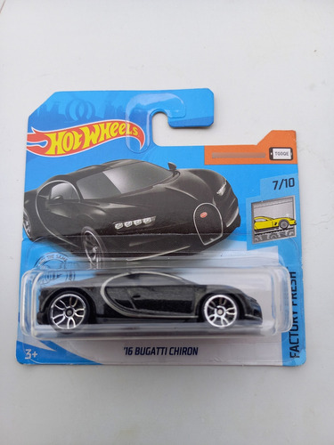 Hot Wheels 16 Bugatti Chiron Diecast Metal 1/64 7 Cms 