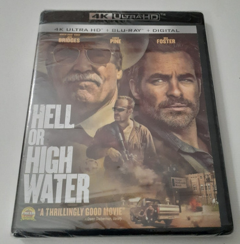 Hell Or High Water Blu-ray 4k Ultra Hd Nuevo Sellado