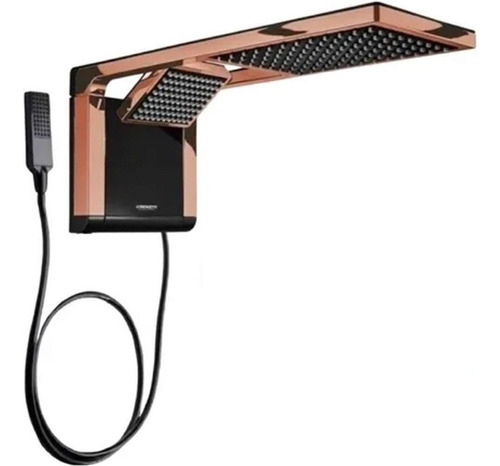 Regadera Eléctrica Lorenzetti Acqua Duo Rose Gold 6800w 220v Color Rosa Potencia 6800 W