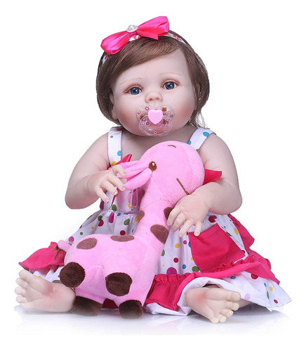 23  57 Cm Cuerpo Completo Vinilo   Reborn Toddler Doll ...