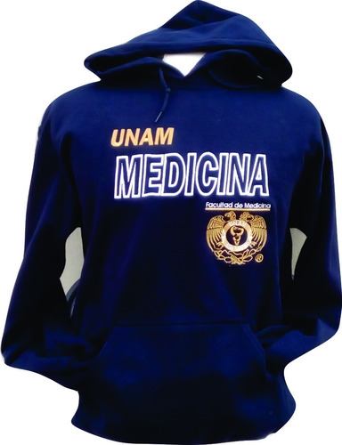 Sudadera De Gorro Facultad De Medicina Unam Bordado