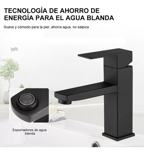 Y Grifo Baño Llave Monomando Fregadero Mezcladora