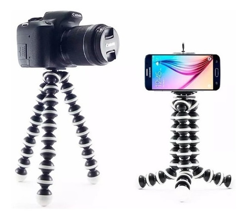 Imagen 1 de 10 de Trípode Gorillapod P Camara Profesional + Soporte P Celular