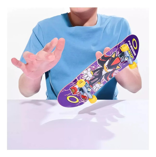 Patineta Tech Deck Mini Skateboard Fingerboard Para Dedos Dark Chaos Negro