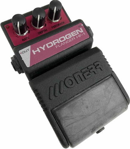 Pedal Guitarra Onerr Hydrogen Flanger Raridade Novo