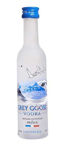 Miniatura Vodka Grey Goose 50ml (vidrio)