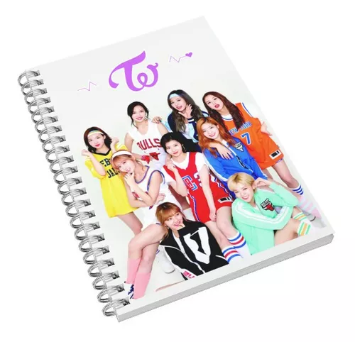 Twice Musica K-pop Libreta De Dibujo Pasta Dura