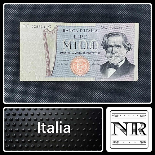 Italia - 1000 Liras - Año 1975 - P #101