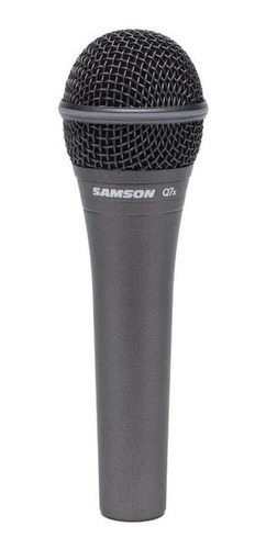 Microfone Dinâmico Supercardioide Neodimio Samson Q7x Saq7x
