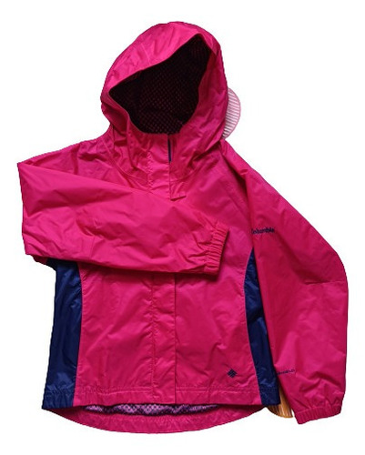 Chaqueta Columbia Impermeable Niña Talla 6