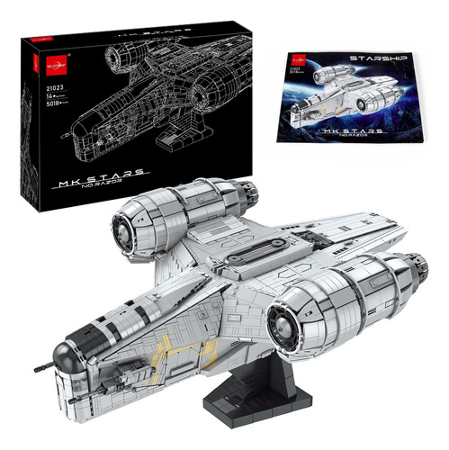 Moc Starship Toys The Razor Crest - Kit De Constru