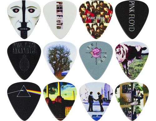 Perris Leathers Ltd Púas Para Guitarra Celuloide Pink Floyd