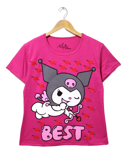 Playera Mujer Mejores Amigas Best Friends Kuromi My Melody