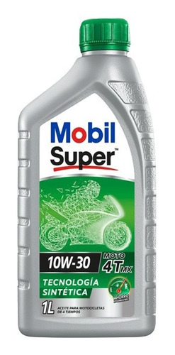 Aceite Mobil Super 4t Mx 10w-30 12x1l - Ca