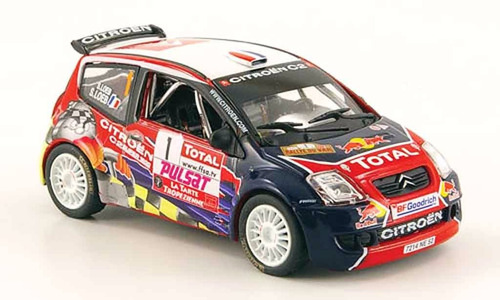 Citroen C2 S1600 Rally Du Var  2008 1:43 Ixo Altaya