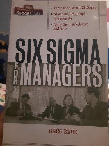 Six Sigma Para Jefes Greg Brue Supervisores Gerentes Manager