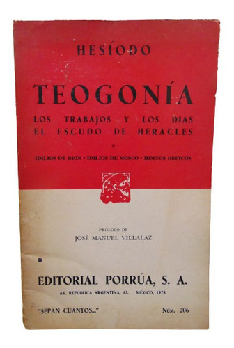 Adp Teogonia Los Trabajos Y Los Dias El Escudo De Heracles