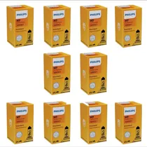 Comprar 10 Lampadas Automotivas De Farol Philips H7 12volts 55watts 