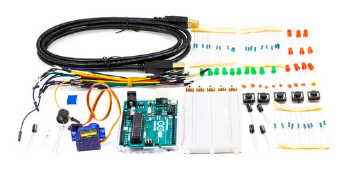 Kit Basico Arduino Con Arduino Uno R3 Original