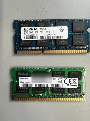 Memoria Ddr3 8gb 12800 Portatil (Usado)