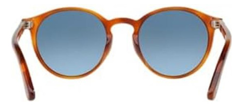 Persol Po3171s Gafas De Sol Redondas, Terra Di Gradient Blue