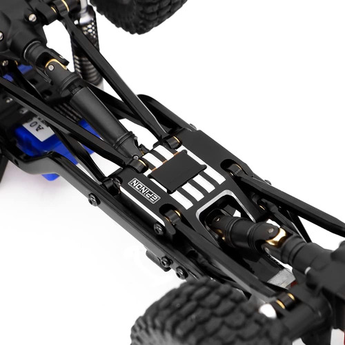 Para 1/18 Trx4m Enlaces De Chasis De Aluminio De Alto Espaci