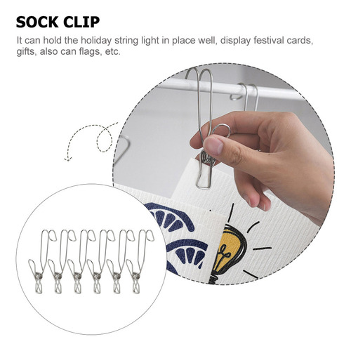 Calcetines Antideslizantes A Prueba De Viento Con Clips De R