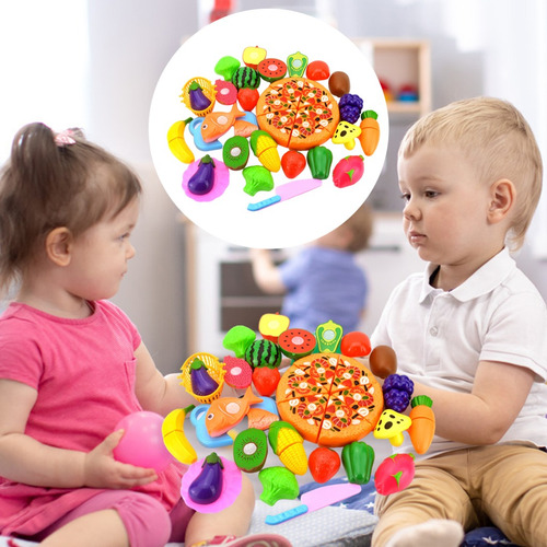 Juegos De Imaginación Juego De Alimentos Niños 24 Piezas 