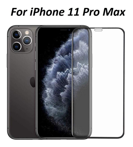 Vidrio Templado Para Apple iPhone 11 Pro Max Full Cover