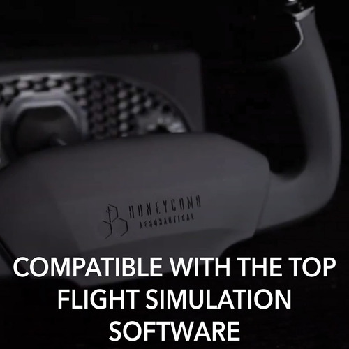 Panel De Control De Vuelo Con Yugo E Interruptor Honeycomb A