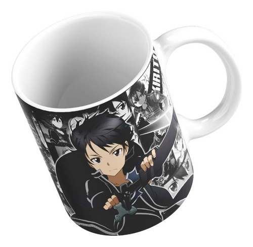 Taza Mug 11oz Anime Manga Sao Sword Art Online Kirito