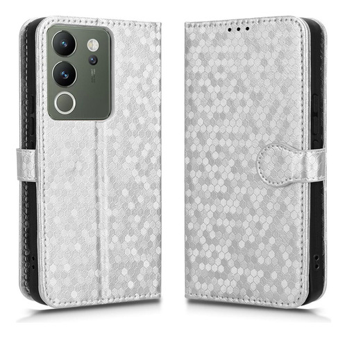 2024 For Vivo V30 Lite 5g Polka Dots Pu Wallet Card