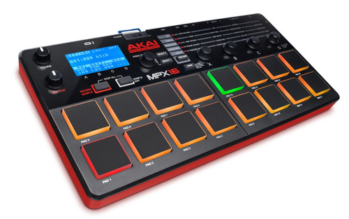 Controladora Launchpad Dj Midi Usb Akai Mpx16 Sampler C/nf !