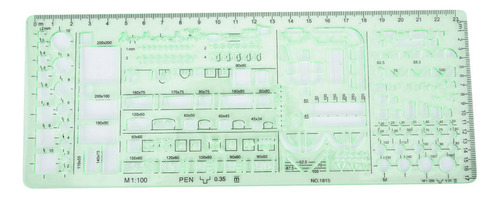 Modelo De Desenho De Arquitetura Multifuncional Rulers Diy