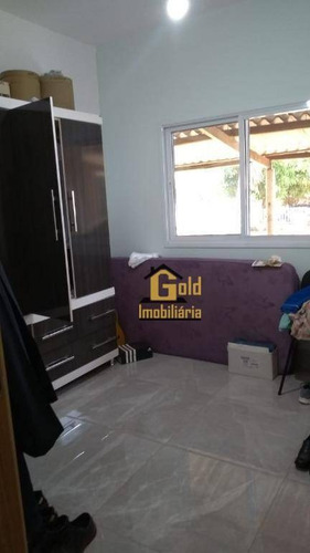 Chácara Com 3 Dormitórios À Venda, 1187 M² Por R$ 490.000,00 - Jardim Ouro Branco - Ribeirão Preto/sp - Ch0011